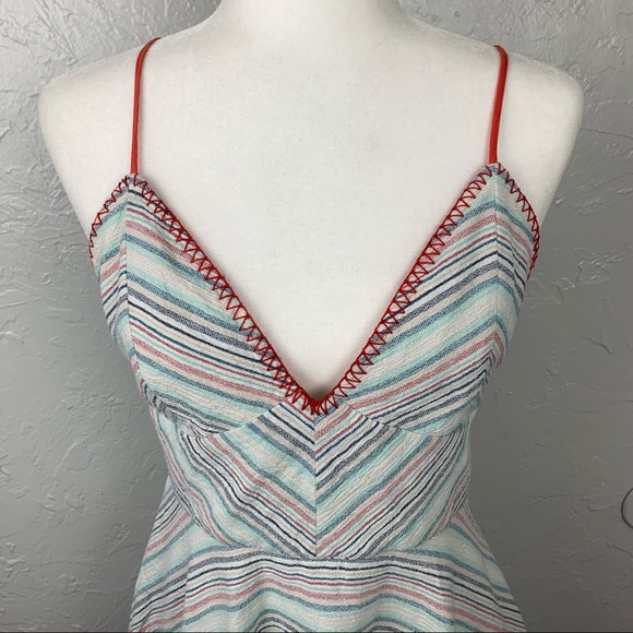 Paper Crane Aztec/southwestern Boho mini dress Med - Picture 2 of 9